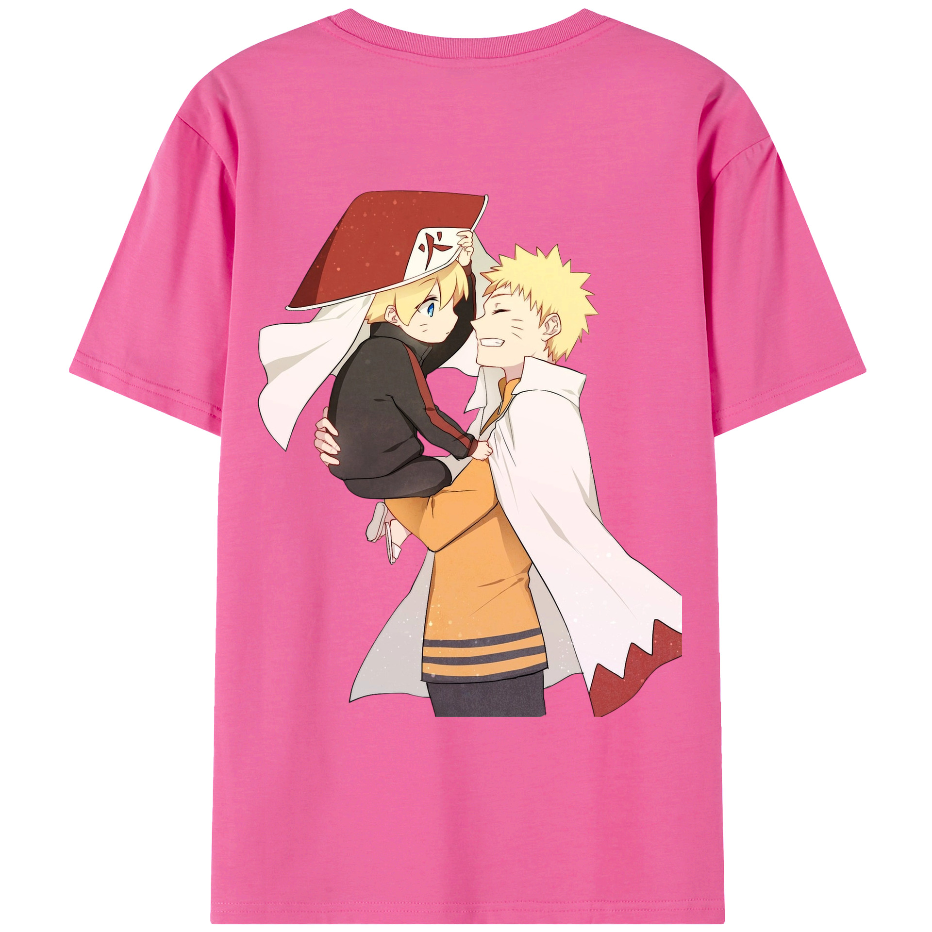 （画像用） NARUTO -ナルト- うずまき ナルト Uzumaki Naruto レディース半袖Tシャツ(バックプリント)